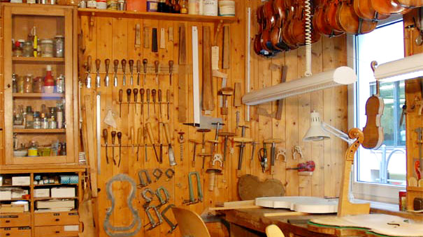 Geigenbau Werkstatt