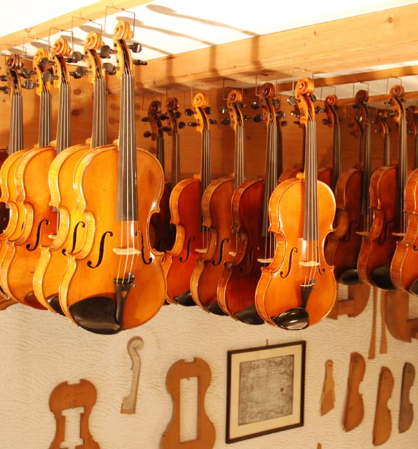 Verleih von Geigen, Bratschen & Cellos